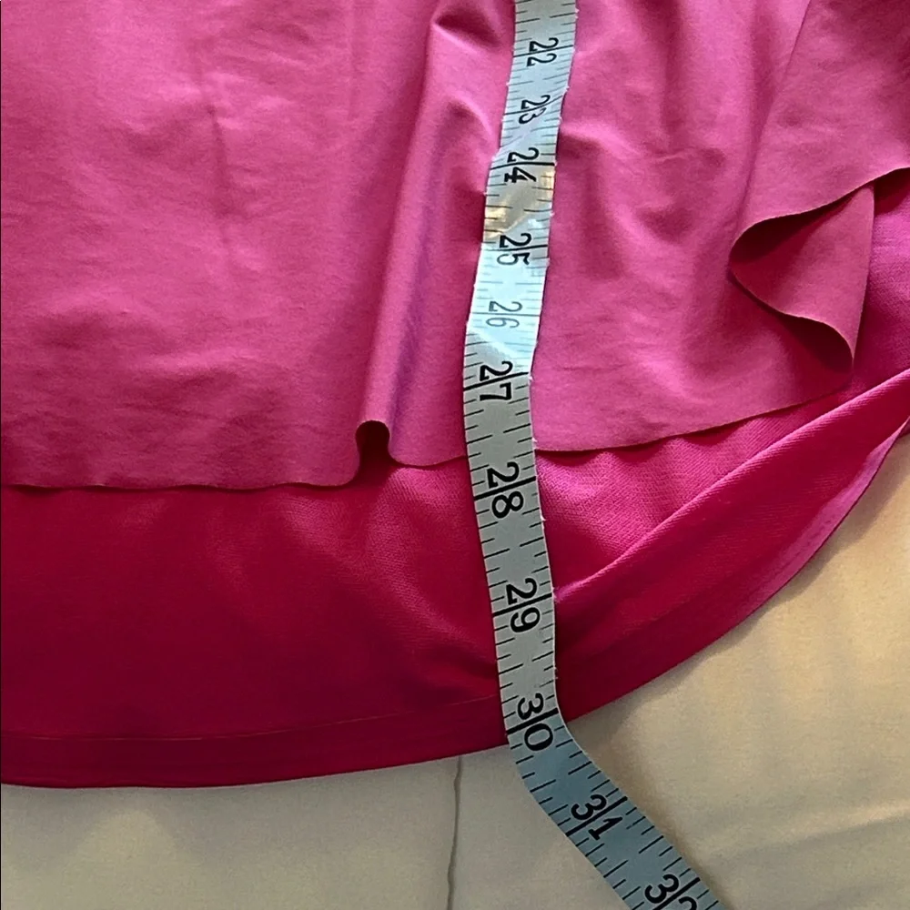 Athleta Magenta Short-Sleeve Layered Tunic - Picture 7 of 7